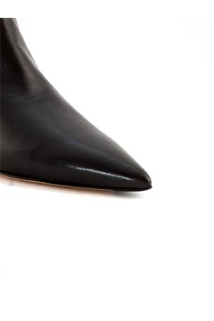 Dark brown calf leather ankle boots MARA BINI | W231109TMORO